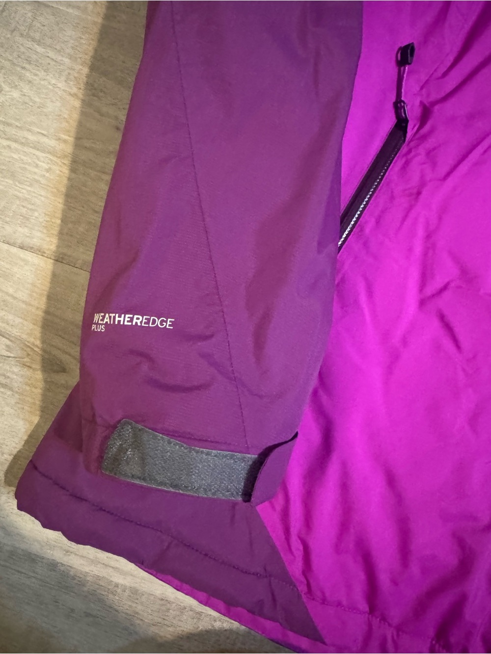 Eddie Bauer Women’s XL Purple Pink Hooded Outdoor Jacket - Picture 10 of 13